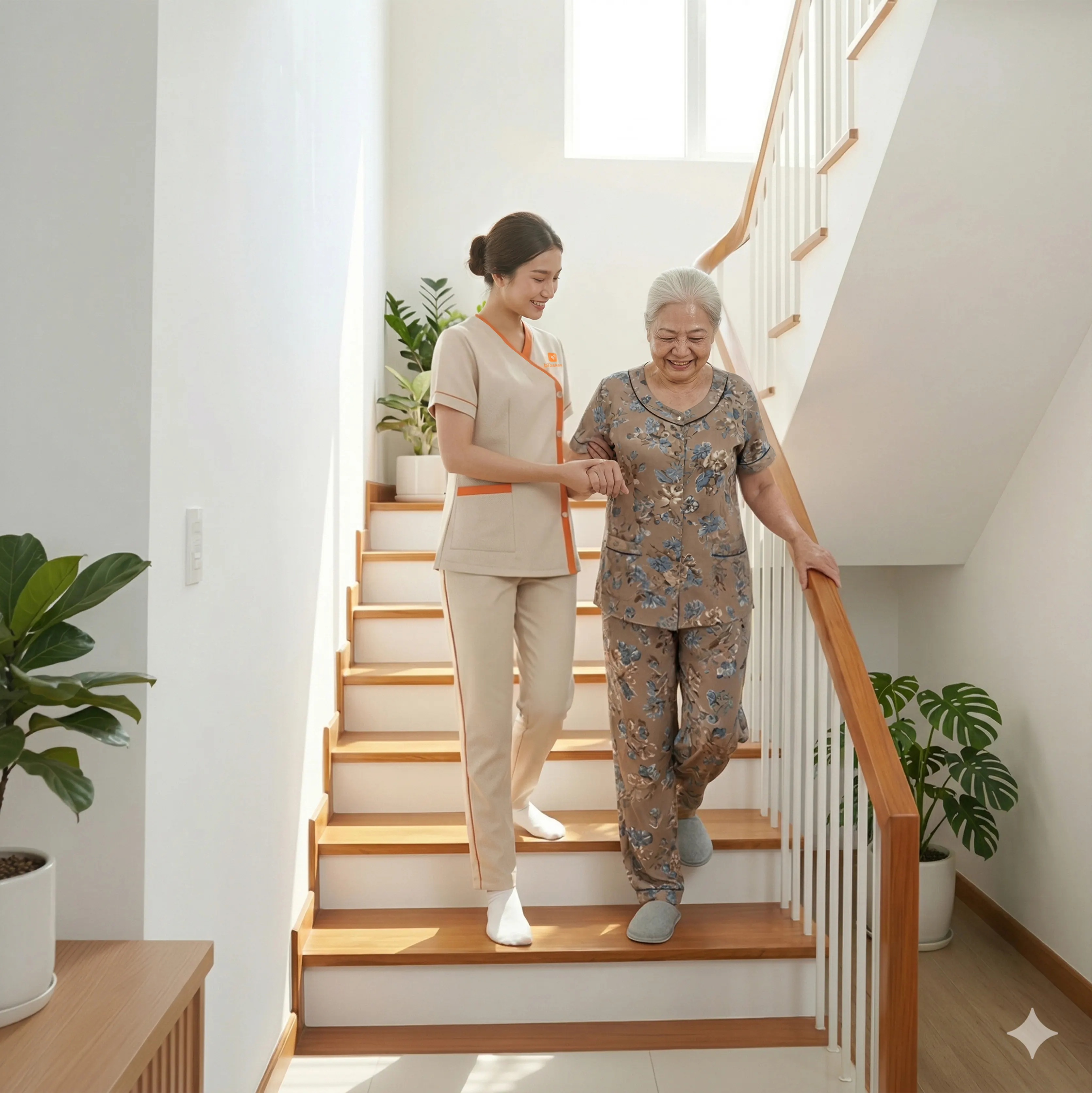 Chăm sóc người cao tuổi tại nhà